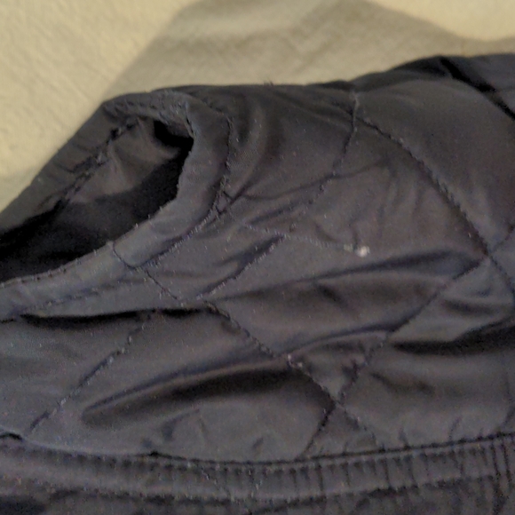 Cynthia Rowley Quilted Vest Blue Sz S - Picture 5 of 7